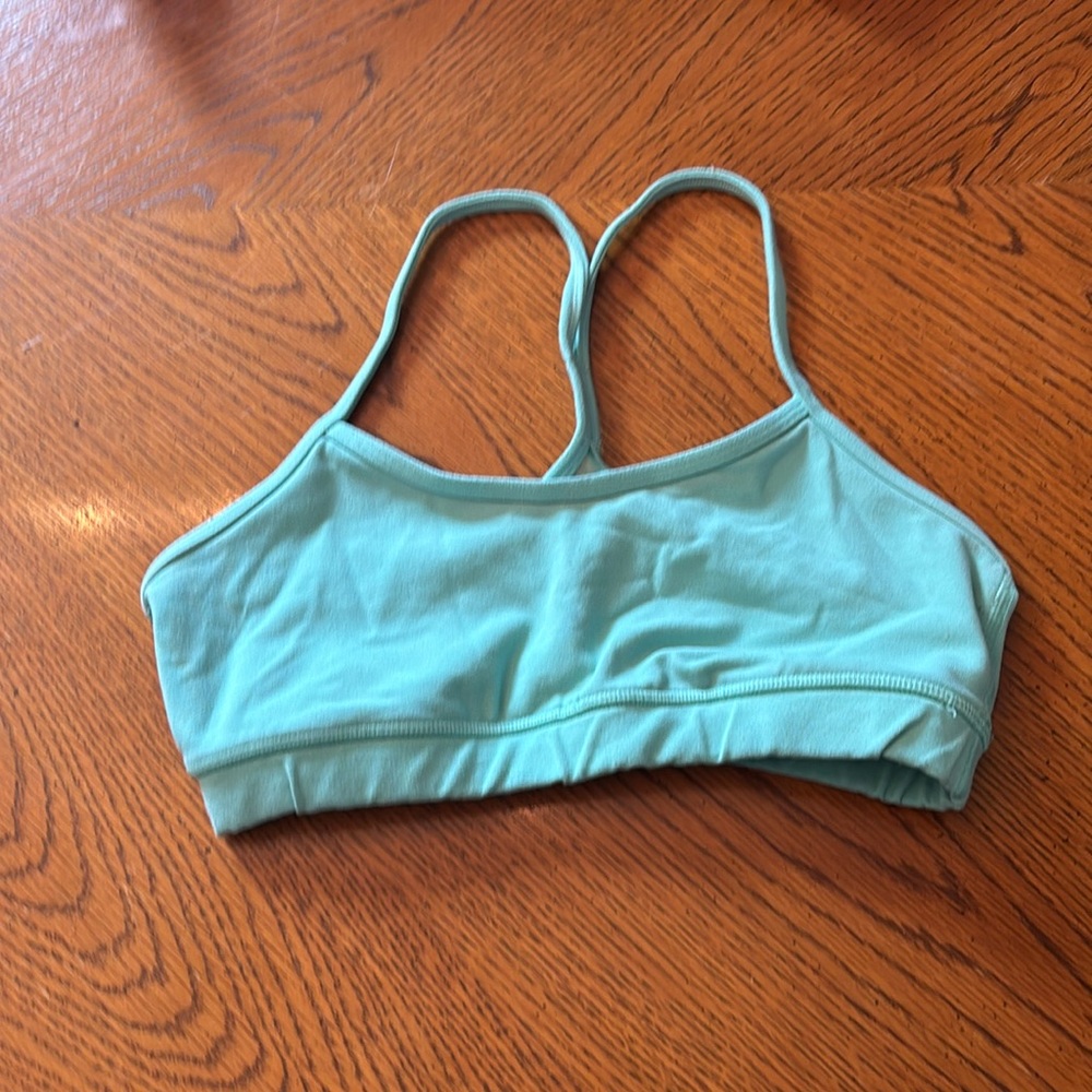 Lulu lemon teal sports bra